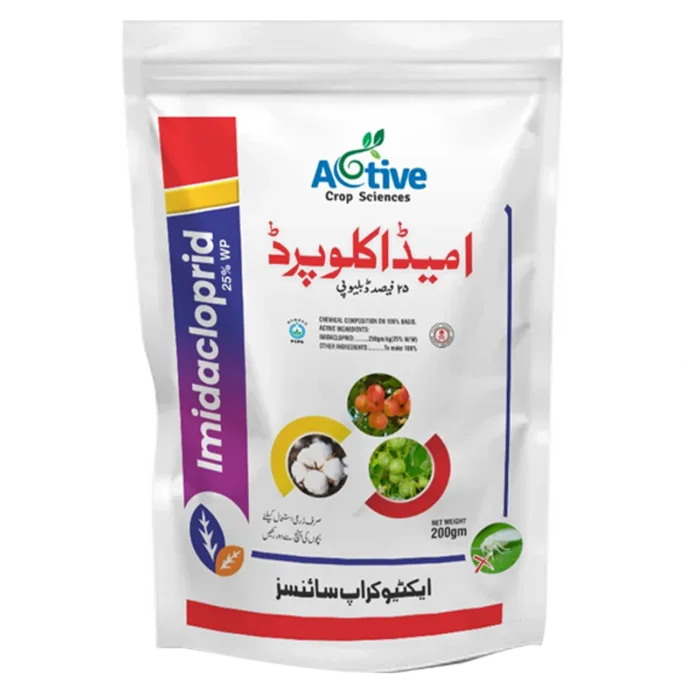 a powerful systemic insecticide that protects cotton, wheat, vegetables, and fruits from aphids, jassids, termites, and thrips.