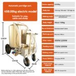 450kg Automatic Pig Feed Wagon - Electric Liquid/Slurry Feeding System For Swine Farm With Adjustable Flow & Mobile Cart Design - Image 2