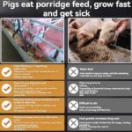 450kg Automatic Pig Feed Wagon - Electric Liquid/Slurry Feeding System For Swine Farm With Adjustable Flow & Mobile Cart Design - Image 3