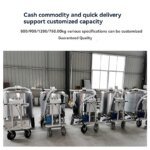 450kg Automatic Pig Feed Wagon - Electric Liquid/Slurry Feeding System For Swine Farm With Adjustable Flow & Mobile Cart Design - Image 6