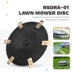 ABNJ RSDRA-01 Robotic Lawnmower Tuning Blade Disc for A1 Mower Blade Plate Knife Disc 12Blades Robotic Lawn Mower Part - Image 4