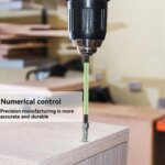 ABNJ 10PCS Magnetic Hex Head Hex Wrench Drill Bits Set 1/4inch Hex Shank 2 Alloy Steel Hex Head Bits Tools - Image 2