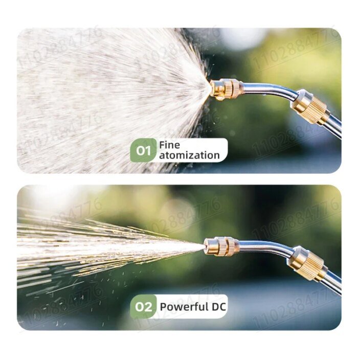 Agricultural Sprayer Lithium Battery Backpack Pesticide Sprayer High-Pressure New Disinfection Irrigation Electric Sprayer - Image 2