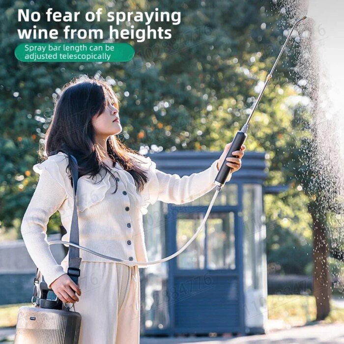 Agricultural Sprayer Lithium Battery Backpack Pesticide Sprayer High-Pressure New Disinfection Irrigation Electric Sprayer - Image 4