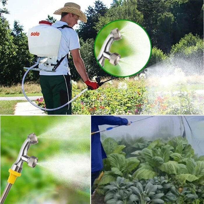 Agricultural Atomizing Sprayer Nozzle Single/Double/Three Holes Nozzle Head Garden Lawn Irrigation Pesticide Spraying Sprinkler - Image 4