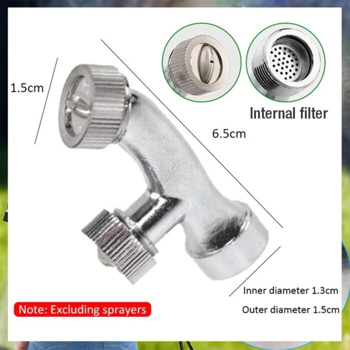 Agricultural Atomizing Sprayer Nozzle Single/Double/Three Holes Nozzle Head Garden Lawn Irrigation Pesticide Spraying Sprinkler - Image 6