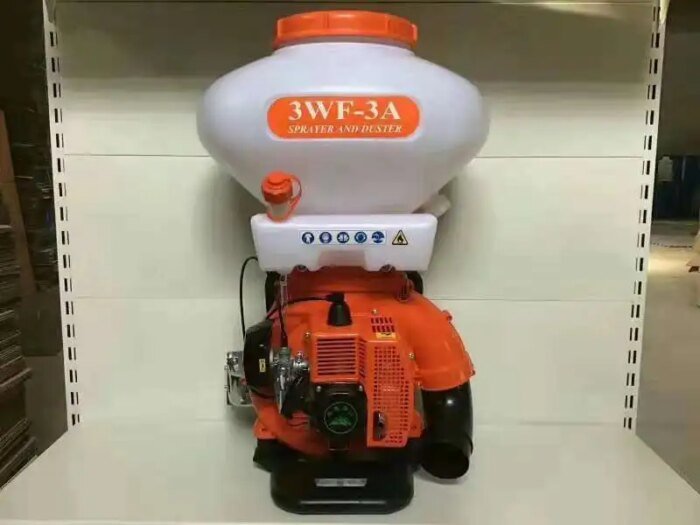 3WFS-3A Fertilization Sprayer Backpack 4 Stroke Gas High Power Agricultural Pesticide Spray Lime Powder Dry Powder Machine - Image 5