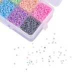 Mixed 12/0 Round Glass Seed Beads Mixed Color 2mm Hole: 1mm 12500pcs/box - Image 3
