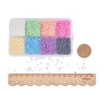 Mixed 12/0 Round Glass Seed Beads Mixed Color 2mm Hole: 1mm 12500pcs/box - Image 4