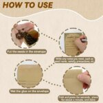 50/100pcs Seed Envelopes 4.72 * 3.15 inch Small Envelope Collection Vegetable Plant Garden Seeds - Image 4