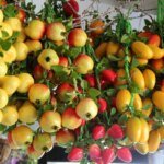 1PCS Simulated fruit skewers, apple pendants, restaurant model, fruit and vegetable farmhouse, wall hanging - Image 3