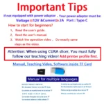 EasyThreed 3D Printer Entry Level Compatible with PLA TPU 1.75mm Filament include Power Adaptor. - Image 4