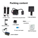 EasyThreed 3D Printer Entry Level Compatible with PLA TPU 1.75mm Filament include Power Adaptor. - Image 5