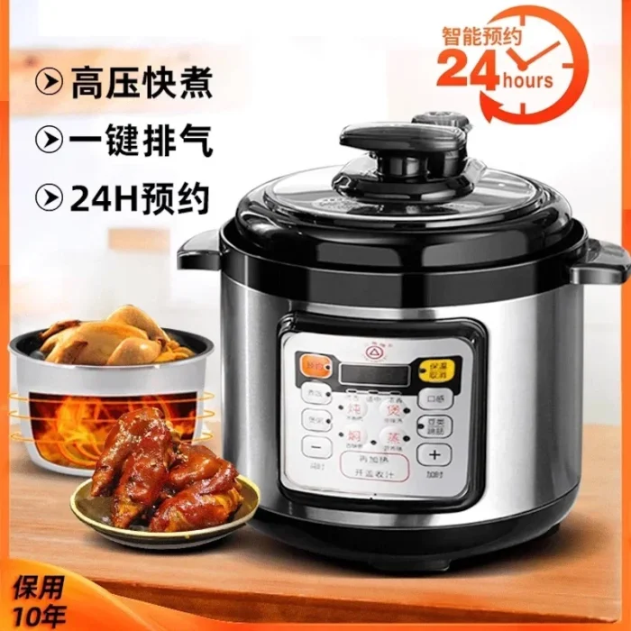 Stainless steel instant pot pressure cooker Smart electric pressure cooker Home appliances Multicooker Automatic electric cooker - Image 1