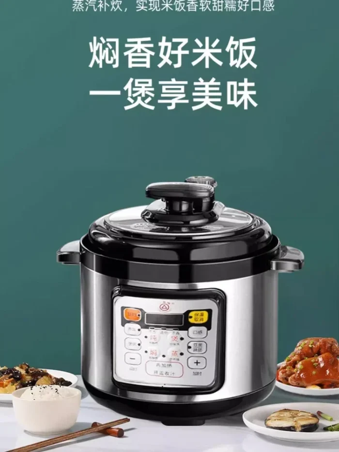 Stainless steel instant pot pressure cooker Smart electric pressure cooker Home appliances Multicooker Automatic electric cooker - Image 3