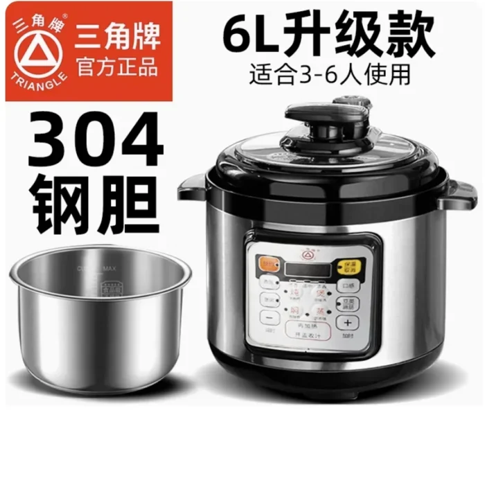 Stainless steel instant pot pressure cooker Smart electric pressure cooker Home appliances Multicooker Automatic electric cooker - Image 5