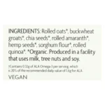 Nature's Path Organic Qi'a Superfood Hot Oatmeal-Case of 6 8 oz Superseeds and Grains Instant Breakfast Cereal - Image 4