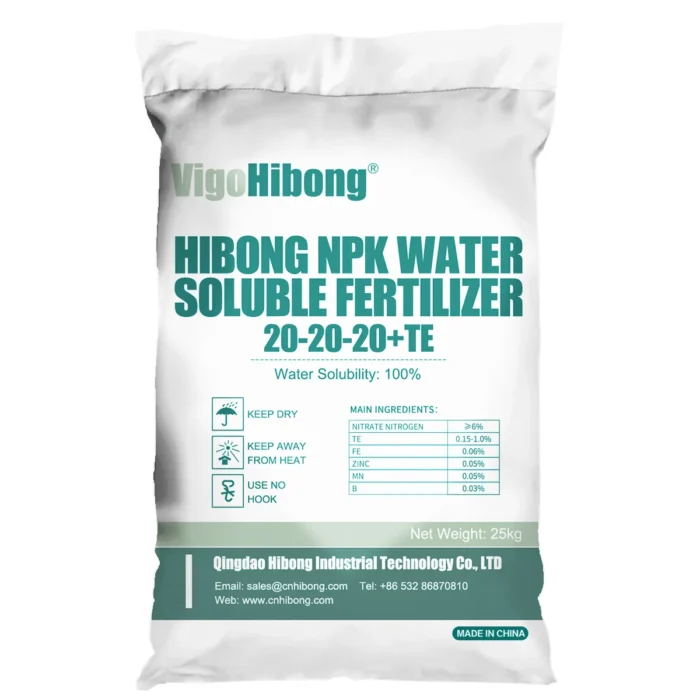 Wholesale Factory Prices Quick Release 100% Water Soluble Agriculture Npk 20 20 20 Fertilizers - Image 1